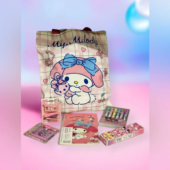 Sanrio’s My Melody Tote Bundle - Picture 1 of 2